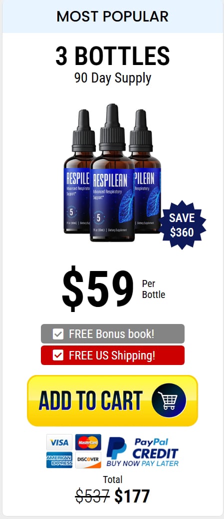 Respilean - 3 Bottles