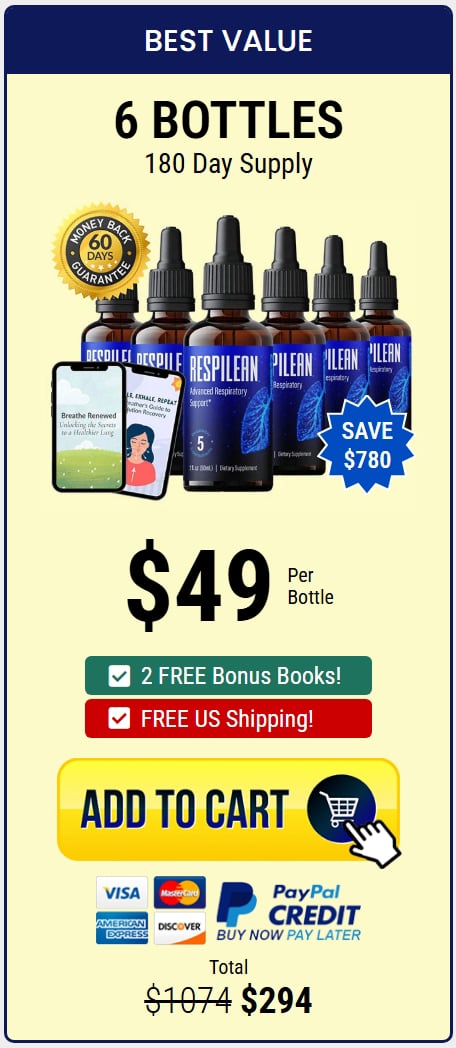 Respilean - 6 Bottles